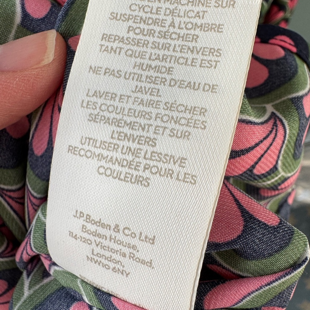 Stylish Navy, Green and Pink Women's Top - Picture 5 of 6